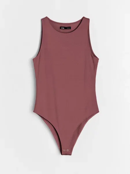 Комбінезон типу боді дівчачий бордовий