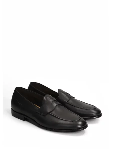 Pantofi loafer Green George negru