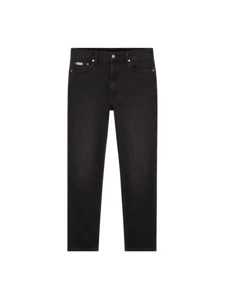 Calvin Klein Jeans Jeansy Tapered Fit czarny