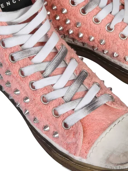 Sneakerși Metal Gienchi cu tepi roz