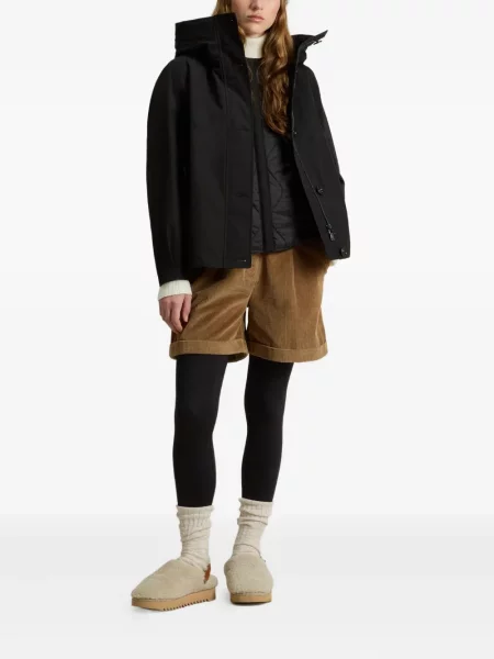 Geacă Woolrich cu glugă negru