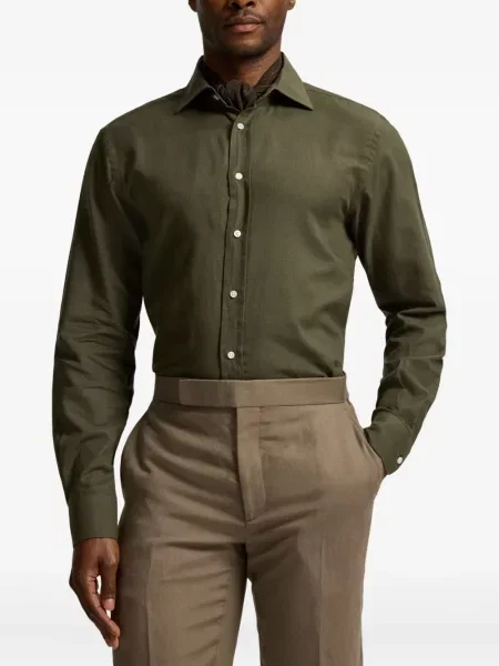 Dlouhá košile Ralph Lauren Purple Label zelená