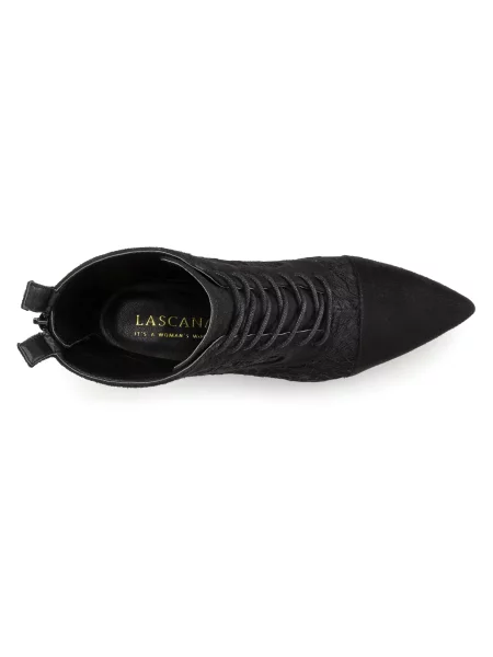 LASCANA Cizme glezne negru