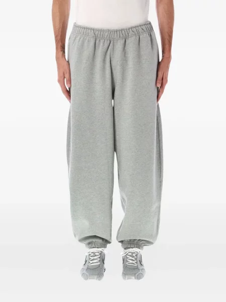 Hanorac cu glugă Nike plisat din piele de căprioară cu imagine maro