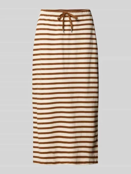 Spódnica midi o kroju regular fit z tunelem model FIDELIA' Soyaconcept