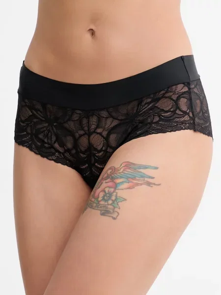 Kalhotky Triumph Body Make-Up Illusion Lace černý