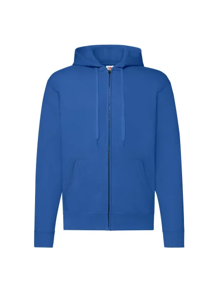 Klasične hoodie Fruit Of The Loom modra