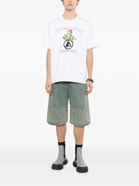 Tricou Peace And After alb