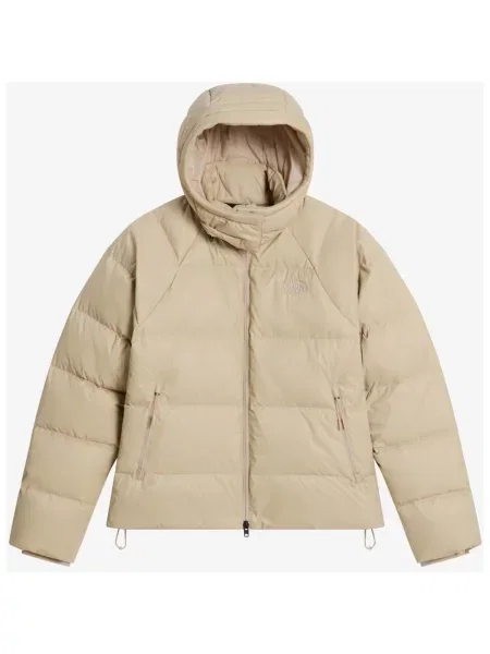 Kurtka z kapturem The North Face Hydrenalite City Down XS beżowy