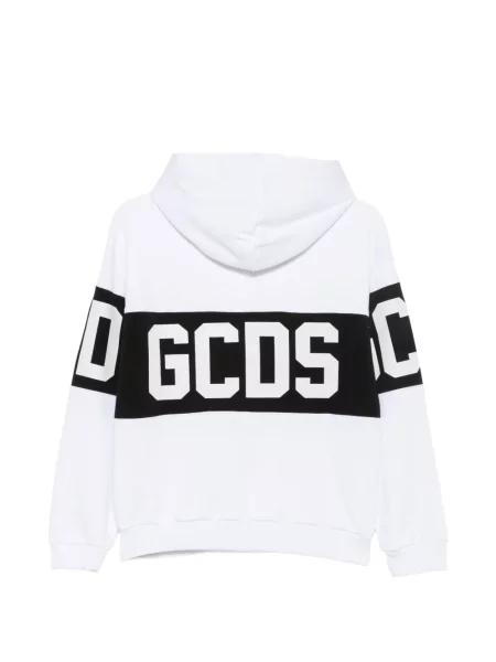 Dětska mikina s kapucí Gcds bílá