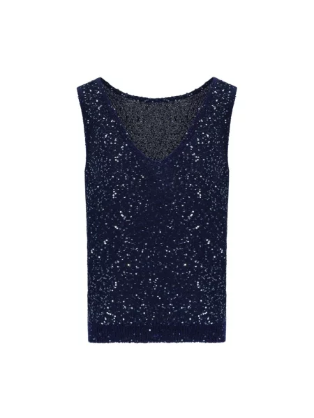 Sweter Weekend Max Mara niebieski