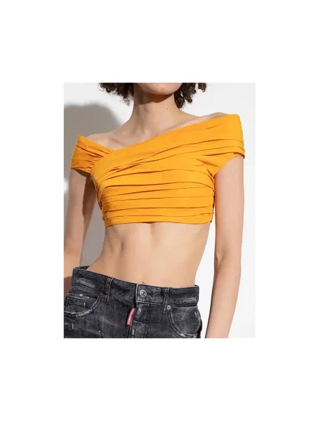 Top Dsquared2 pomarańczowy