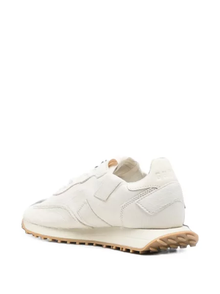 Sneakerși Ghōud din piele alb