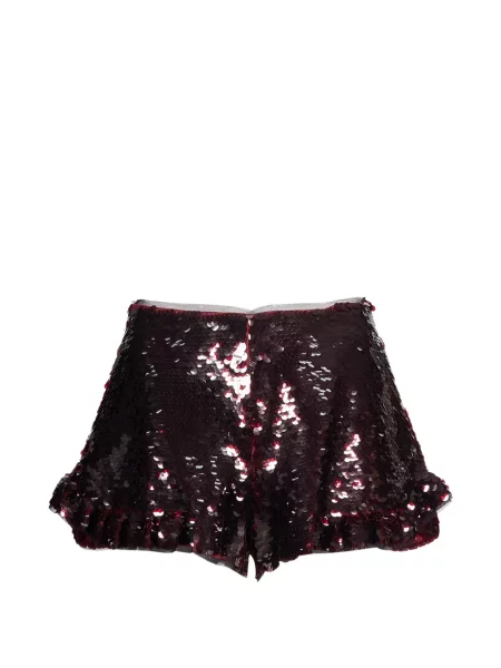 Pantaloni scurți Simone Rocha cu paiete roșu