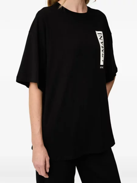 Tricou Armani Exchange cu imagine negru