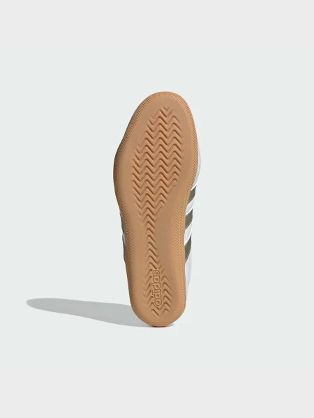 Кожаные кроссовки Adidas белые