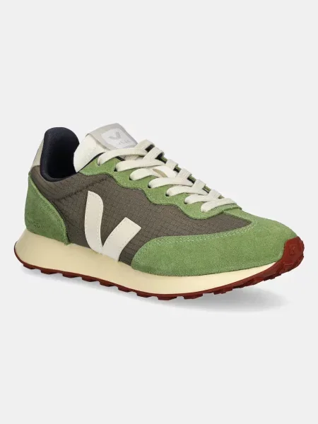 Sneakersy Veja zamszowe zielone