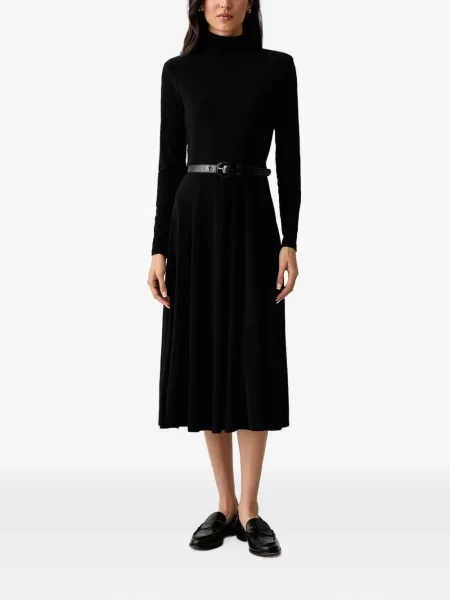Миди рокля Dkny черно