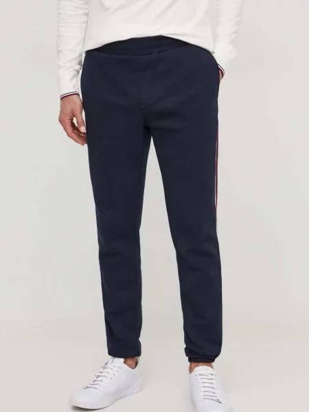 Tommy Hilfiger Jogger nadrág GLOBAL STRIPE kék