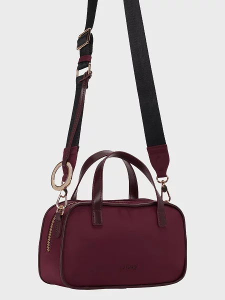 Сумка O Bag бордовая