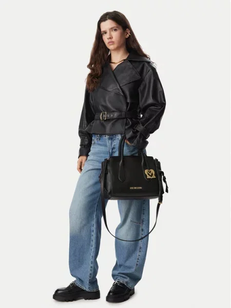 Torbica LOVE MOSCHINO crna