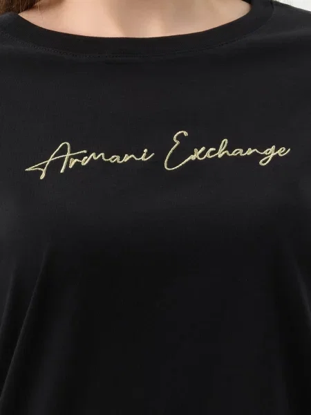 Футболка Armani Exchange чорна