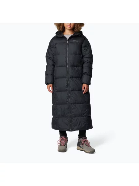 Płaszcz puchowy Columbia Puffect II Long black czarny