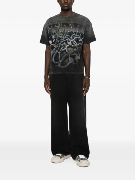 Tricou Vale zdrențuiți negru