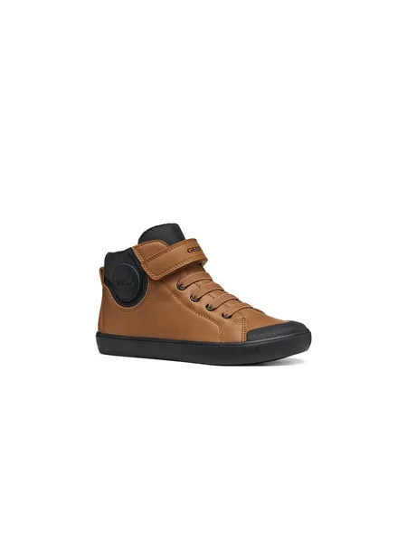 Sneakersy Geox J Gisli Boy S hnedá