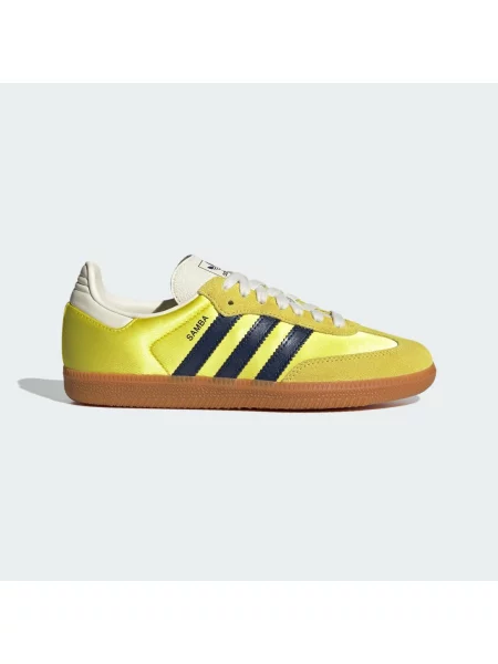 Adidas Originals sneakersy Samba OG żółty niebieskie