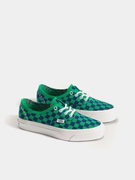 Кеды Vans зеленые