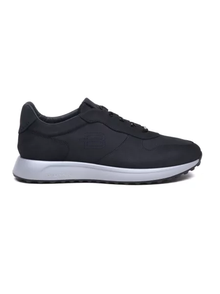 Sneakersy Baldinini zamszowe niebieskie