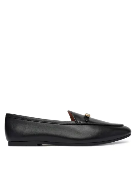 Loafersy LOVE MOSCHINO czarne