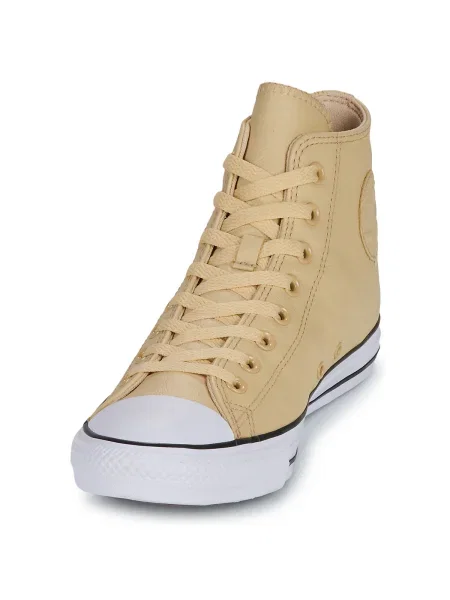 Pantofi Converse din piele galben
