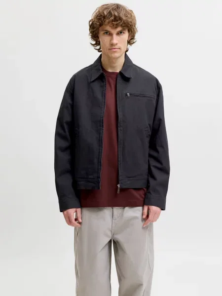 JACK & JONES Prechodná bunda JJTEO' čierna