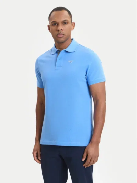 Barbour Tricou polo Tartan Tailored Fit albastru