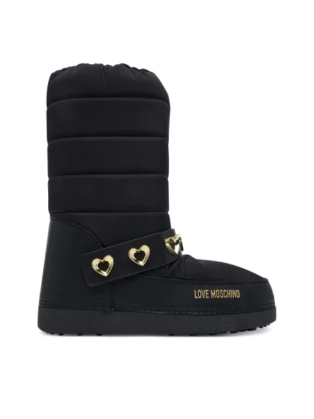 Снігоходи LOVE MOSCHINO чорний