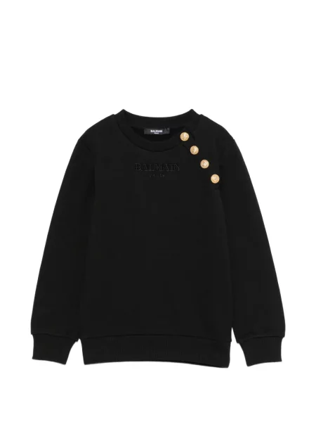 Bluza dziecięca Balmain czarna