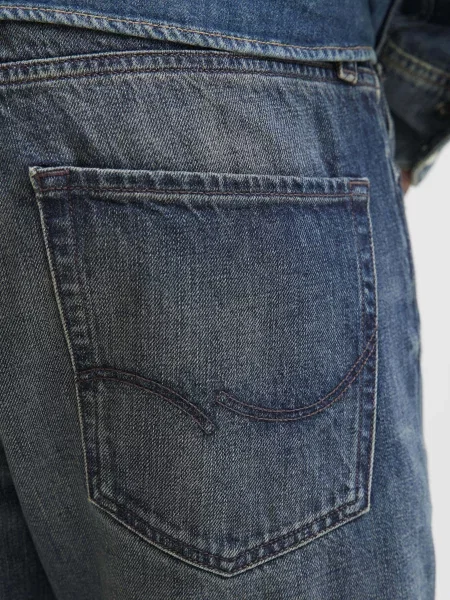 Прямі джинси JACK & JONES синій