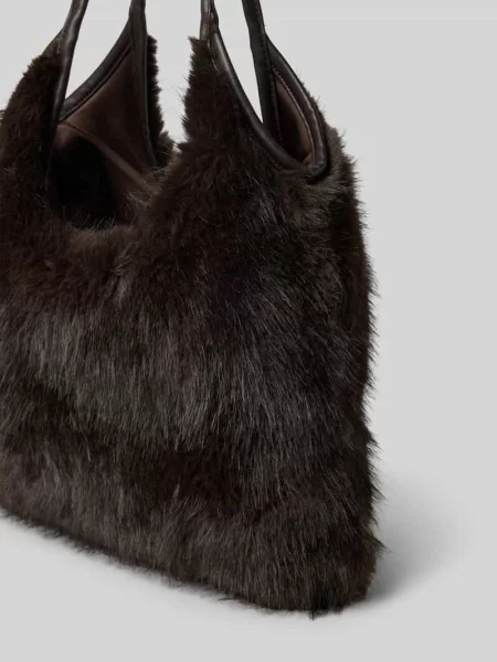 Tote bag ze sztucznego futra Luisa Cerano