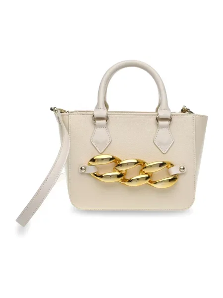 Torebka Steve Madden skórzana biała