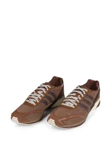 Sneakerși Adidas Adizero cu autograf cu dungi negru
