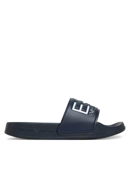 Шльопанці Emporio Armani cиній