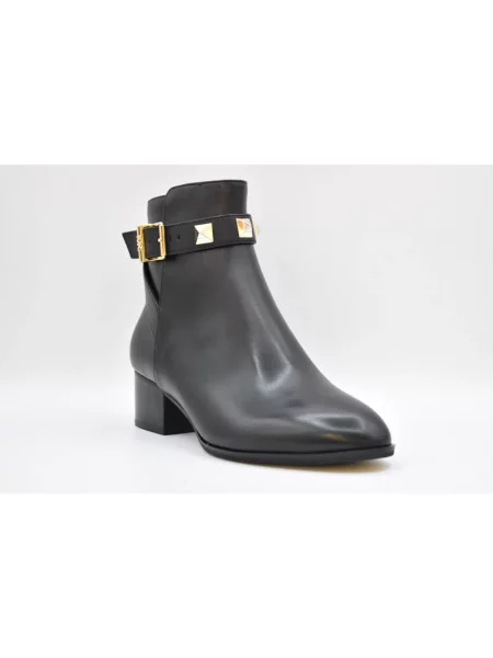 Buty do kostki Michael Kors skórzane czarne
