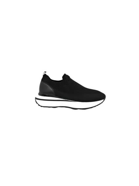 Dzianinowe sneakersy Michael Kors wsuwane czarne