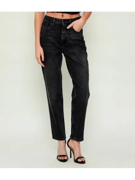 GUESS Blugi | Mom Fit negru