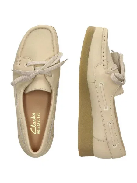 Félcipő Clarks bézs