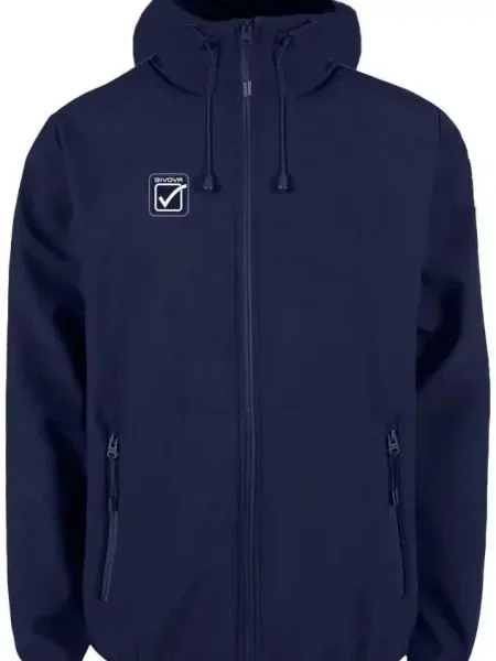 Kurtka softshell unisex Givova Kurtka niebieska