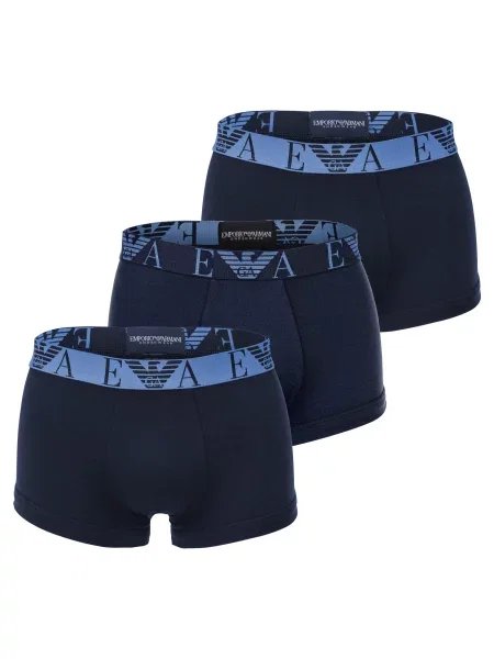 Emporio Armani Boxeri albastru marin / cyan