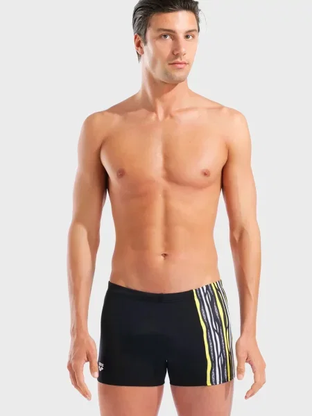 У смужку плавки Arena чорні